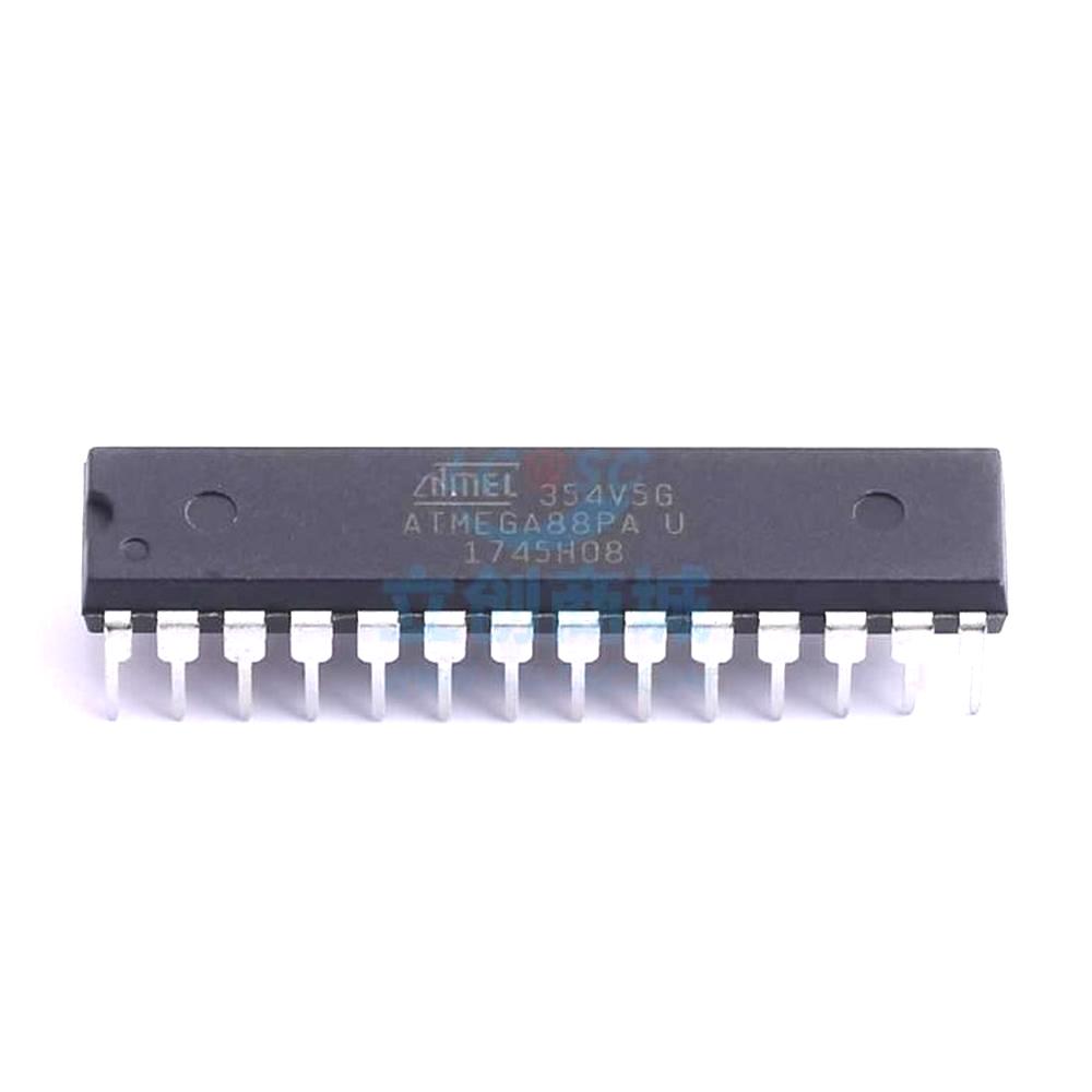 1 Pcs ATMEGA88PA-PU DIP-28_300mil 8-Bit 20MHz 8KB (4KW) ATMEGA88PA-PU