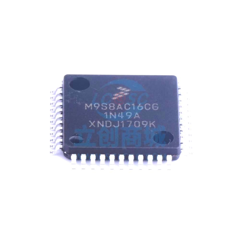 1 Pcs MC9S08AC16CFGE LQFP-44_10x10x08P 8-Bit 40MHz 16KB MC9S08AC16CFGE