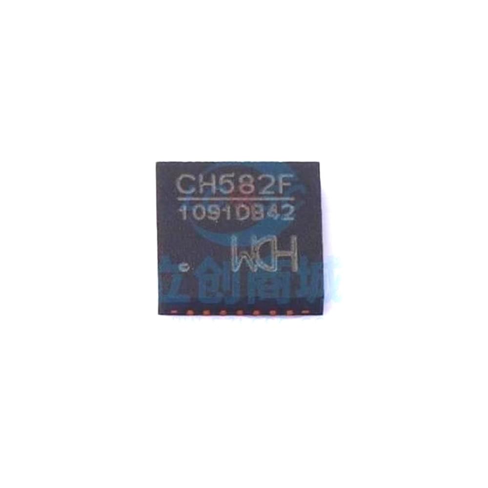 1 Pcs Microcontroller (MCU/MPU/SOC) CH582F QFN28 CH582F