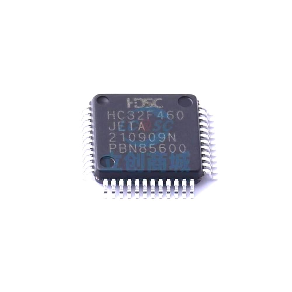 1 Pcs Microcontroller (MCU/MPU/SOC) HC32F460JETA-LQFP48 LQFP-48 HC32F460JETA-LQFP48