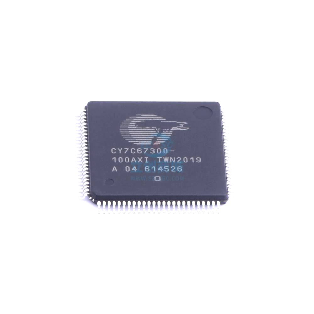 1 Pcs CY7C67300-100AXI TQFP-100 - CY7C67300-100AXI