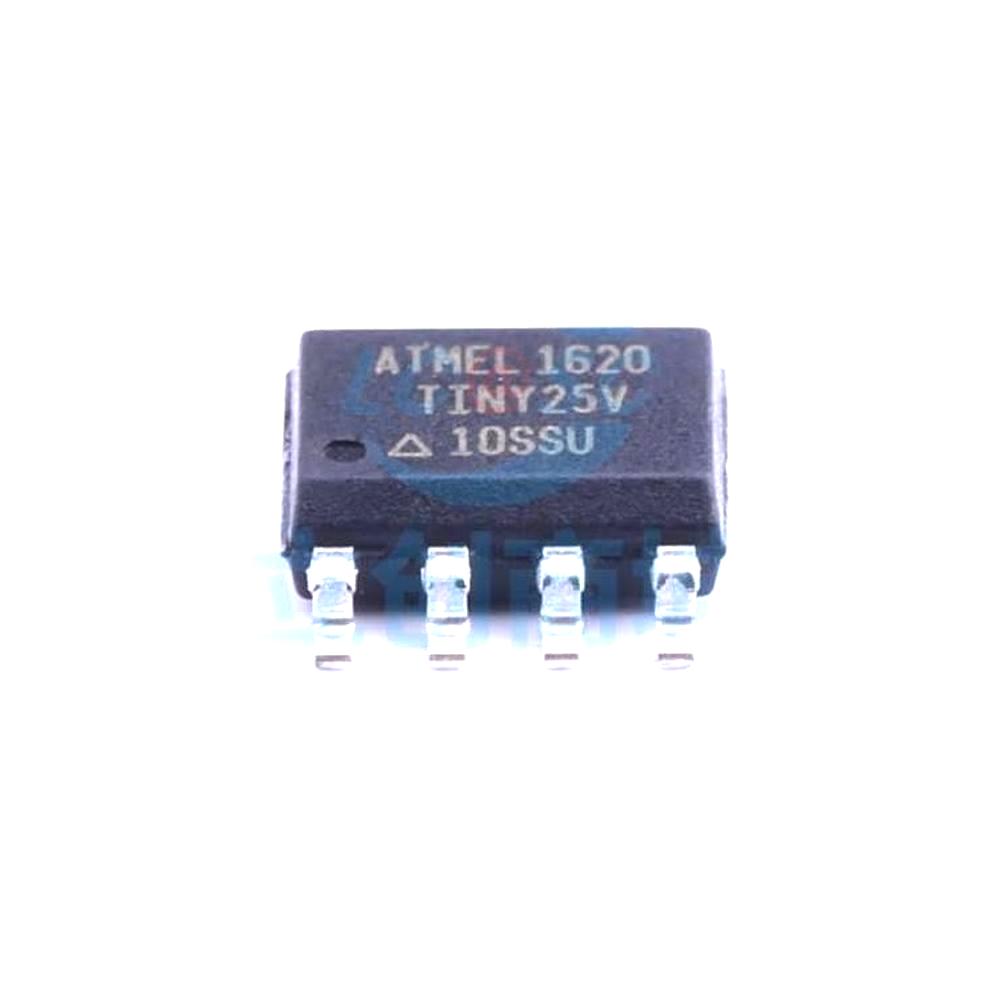 1 Pcs ATTINY25V-10SSU SOIC-8_150mil 8-Bit 20MHz 2KB (1KX16) ATTINY25V-10SSU