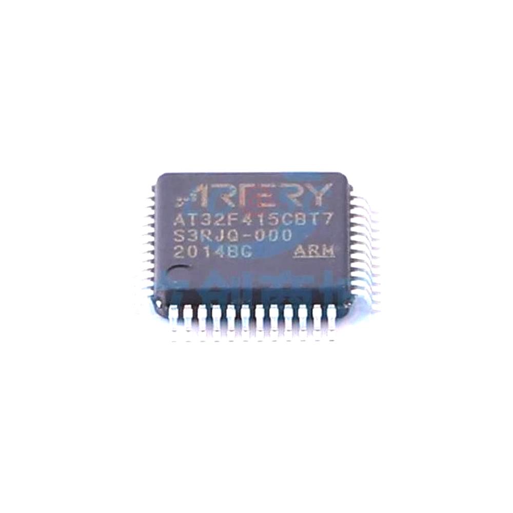 1 Pcs Microcontroller (MCU/MPU/SOC) AT32F415CBT7 LQFP-48 AT32F415CBT7