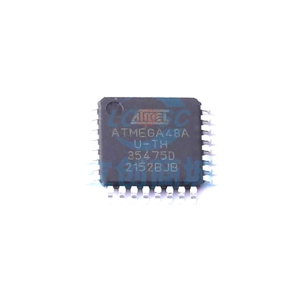 1 Pcs Microcontroller (MCU/MPU/SOC) ATMEGA48AAUR TQFP-32(7x7) ATMEGA48A-AUR