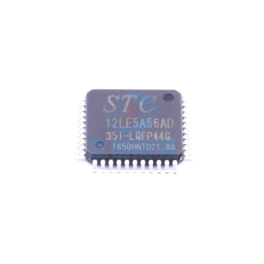 1 Pcs Microcontroller (MCU/MPU/SOC) 12LE5A56AD LQFP-44_10x10x08P 12LE5A56AD