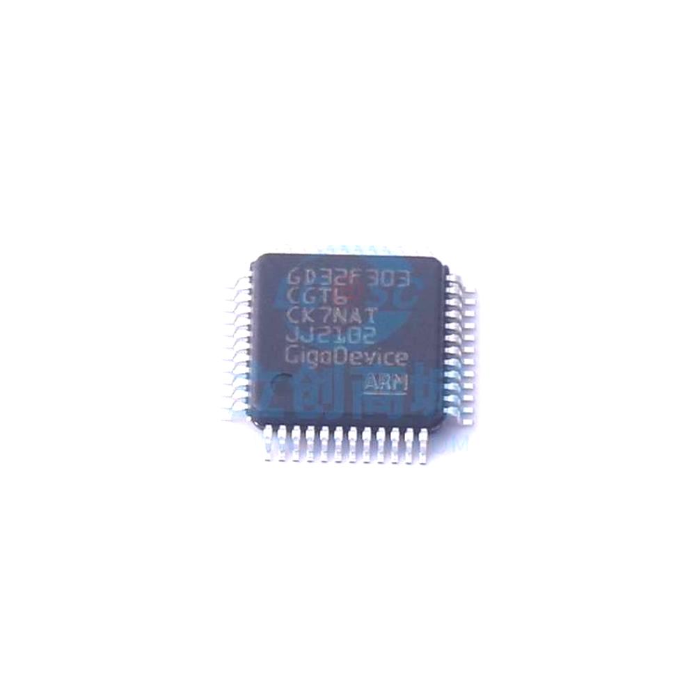 1 Pcs Microcontroller (MCU/MPU/SOC) GD32F303CGT6 LQFP-48 GD32F303CGT6