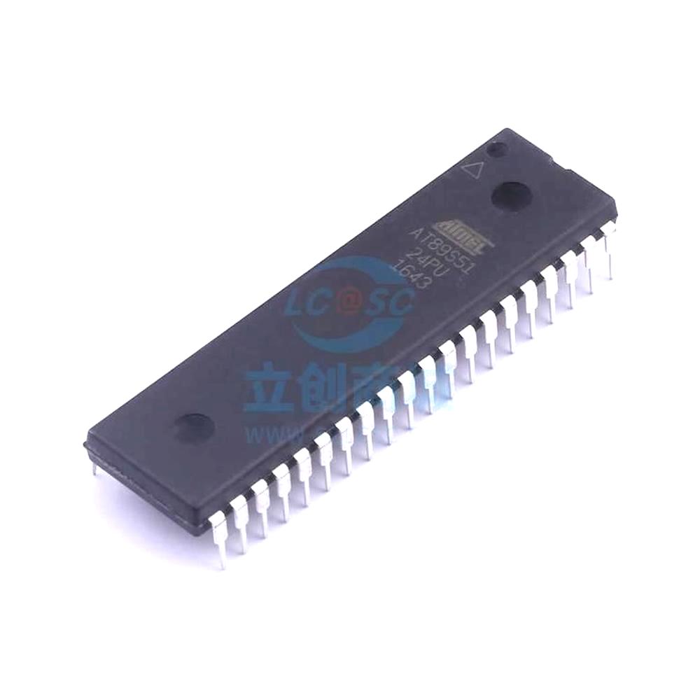 1 Pcs AT89S51-24PU DIP-40 8-Bit 24MHz 4KB AT89S51-24PU