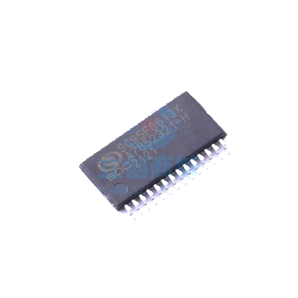 1 Pcs MCU (MCU/MPU/SOC) MCU TSSOP28 SC95F8613X28U