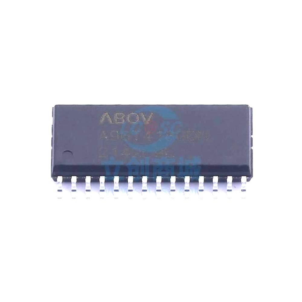 1 Pcs Microcontroller (MCU/MPU/SOC) A96T418GDN SOP-28 A96T418GDN