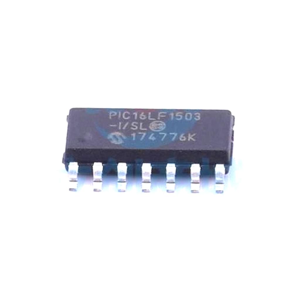 1 Pcs PIC16LF1503-I/SL SOP-14_150mil 8-Bit 20MHz 3.5KB (2K x 14) PIC16LF1503-I/SL