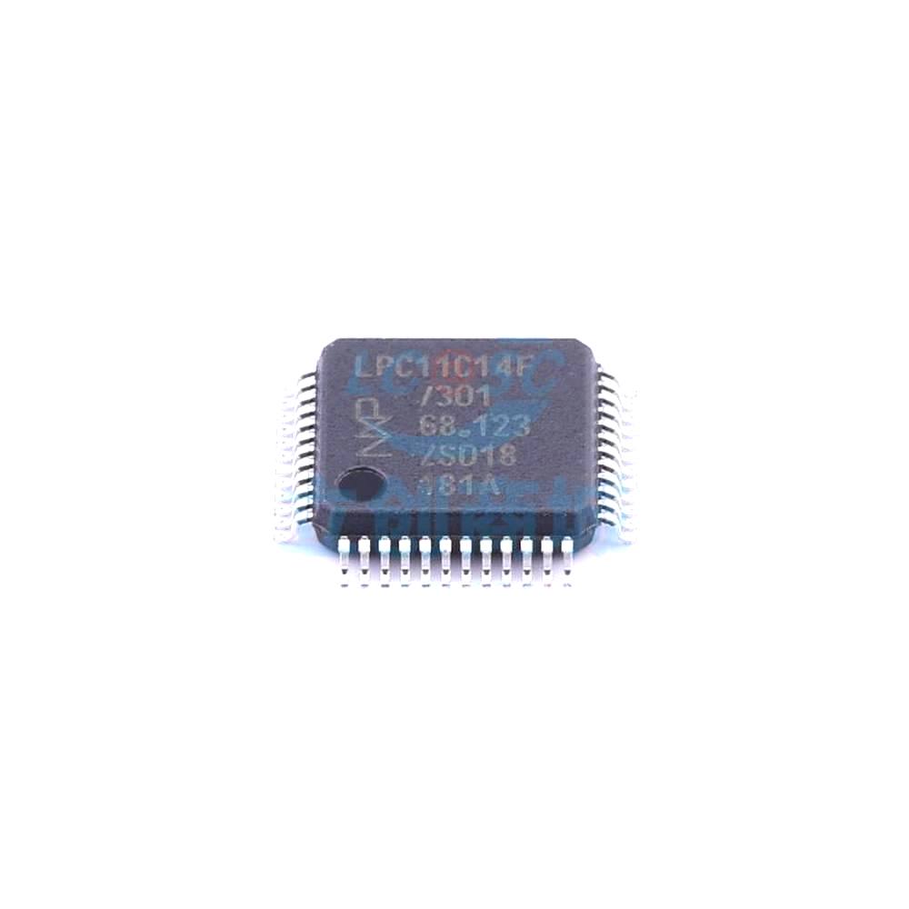 1 Pcs LPC11C14FBD48/301, LQFP-48_7x7x05P 32-Bit 50MHz 32kB LPC11C14FBD48/301,