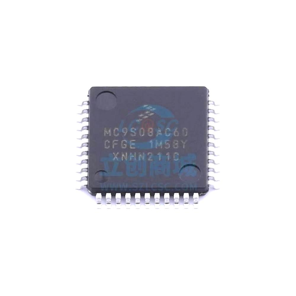 1 Pcs MC9S08AC60CFGE LQFP-44 - MC9S08AC60CFGE