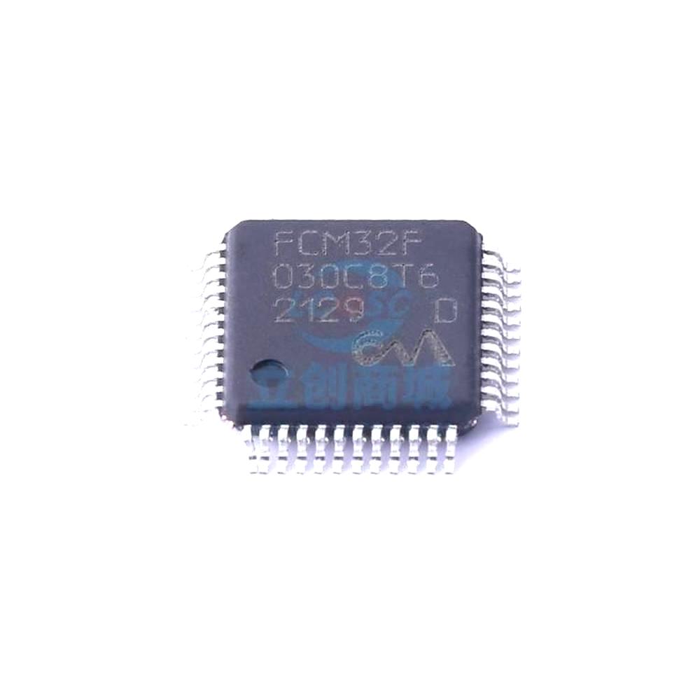 1 Pcs Microcontroller (MCU/MPU/SOC) 32BitMCU LQFP48 FCM32F030C8T6