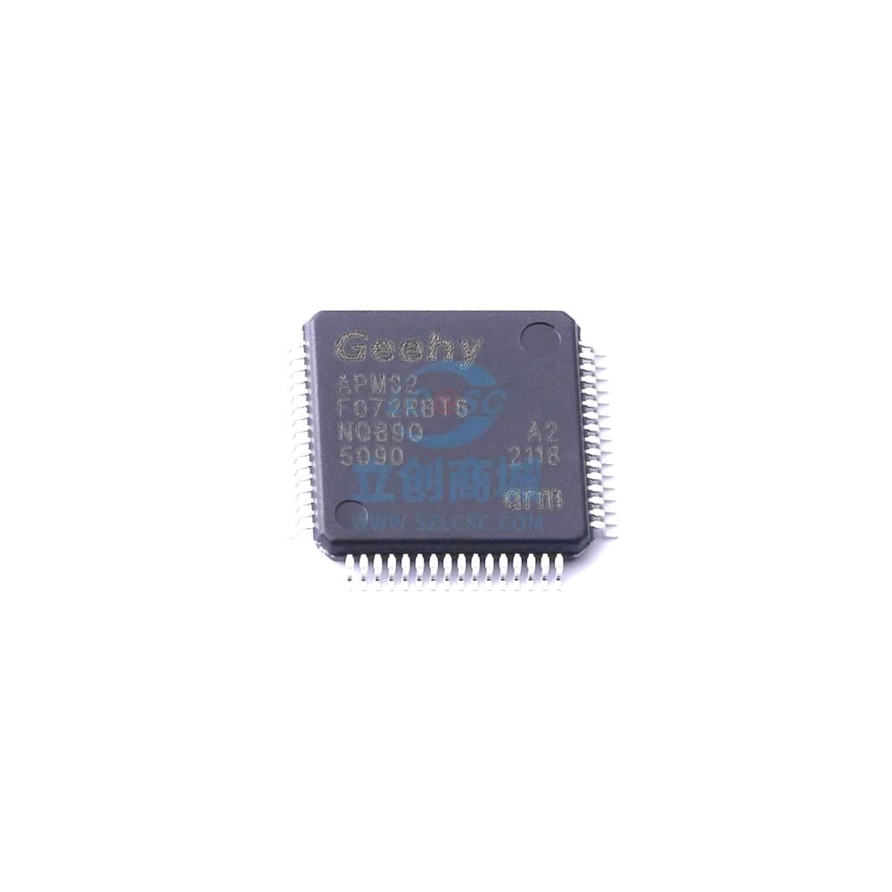 1 Pcs Microcontroller (MCU/MPU/SOC) APM32F072RBT6 LQFP-64 APM32F072RBT6