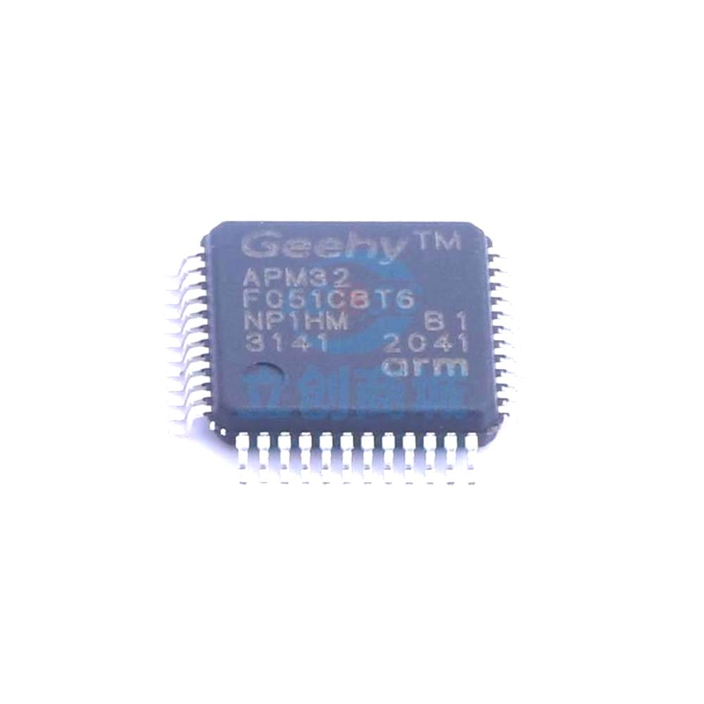 1 Pcs Microcontroller (MCU/MPU/SOC) APM32F051C8T6 LQFP-48 APM32F051C8T6