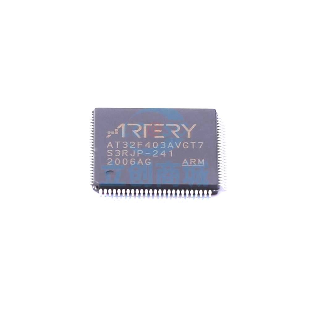 1 Pcs Microcontroller (MCU/MPU/SOC) AT32F403AVGT7 LQFP-100 AT32F403AVGT7