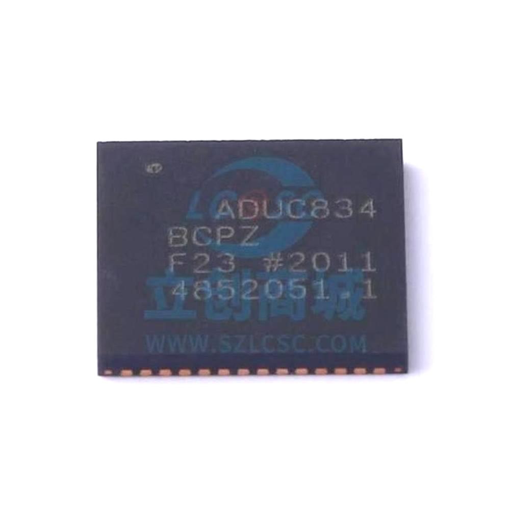 1 Pcs Microcontroller (MCU/MPU/SOC) ADUC834BCPZ LFCSP-56 ADUC834BCPZ