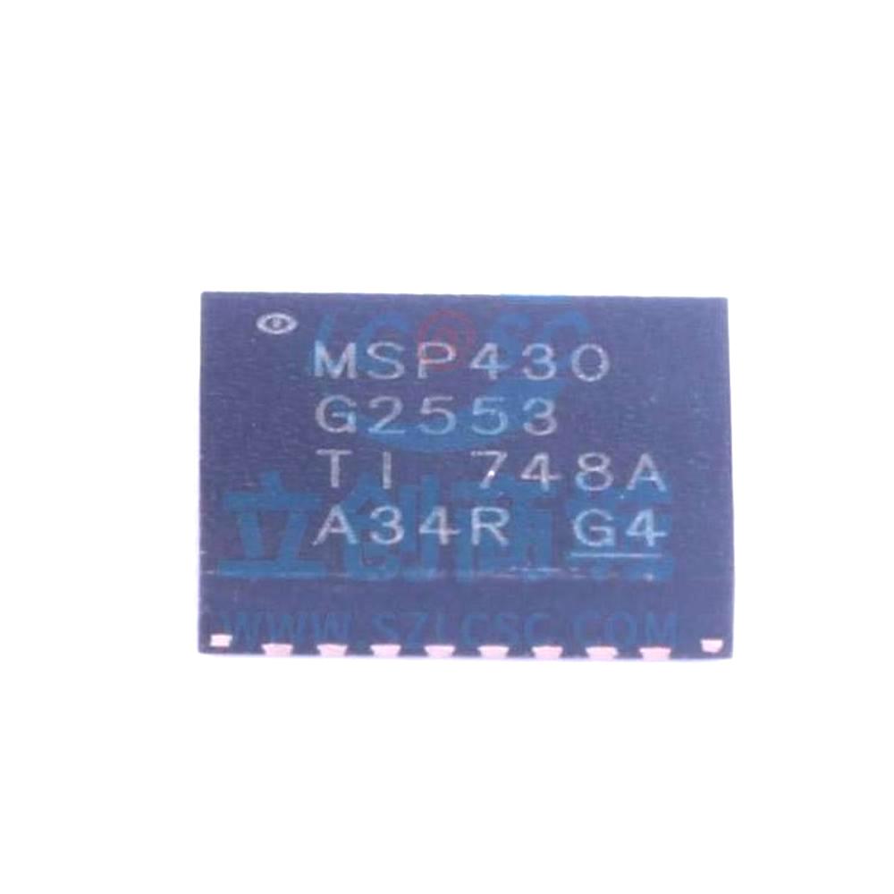 1 Pcs MSP430G2553IRHB32R QFN-32_5x5x05P 16-Bit 16MHz 16KB MSP430G2553IRHB32R