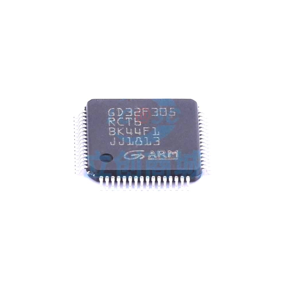 1 Pcs Microcontroller (MCU/MPU/SOC) GD32F305RCT6 LQFP-64 GD32F305RCT6