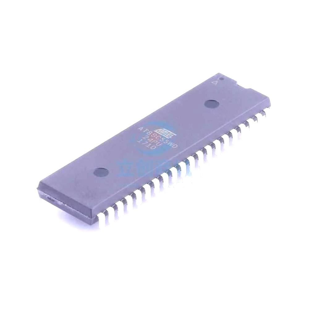 1 Pcs AT89C55WD-24PU DIP-40 8-Bit 24MHz 20KB AT89C55WD-24PU