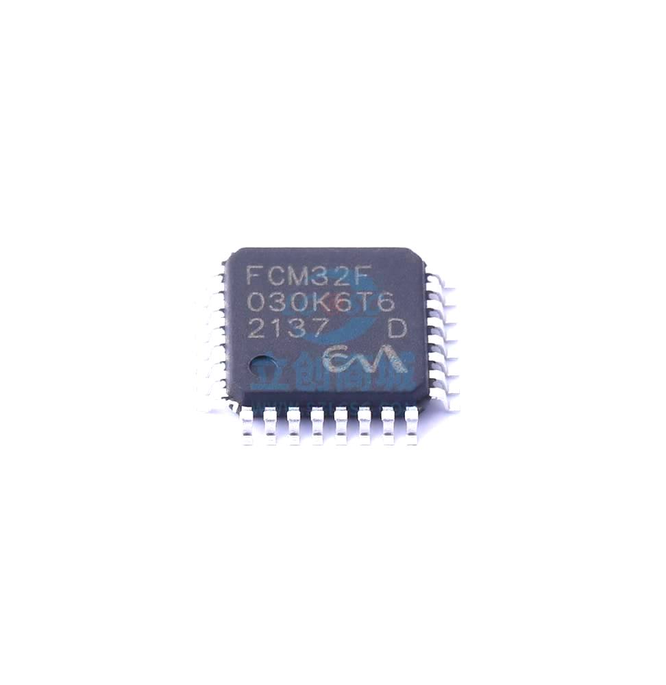 1 Pcs Microcontroller (MCU/MPU/SOC) 32BitMCU LQFP32 FCM32F030K6T6