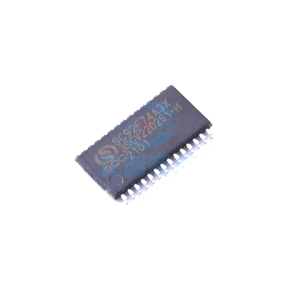 1 Pcs MCU (MCU/MPU/SOC) MCU TSSOP28 SC92F74A3X28U