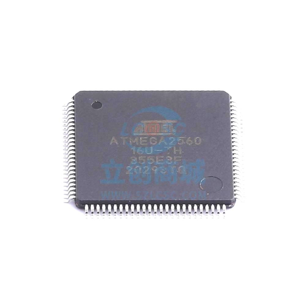 1 Pcs ATMEGA2560-16AU TQFP-100_14x14x05P 8-Bit 16MHz 256KB (128KW) ATMEGA2560-16AU