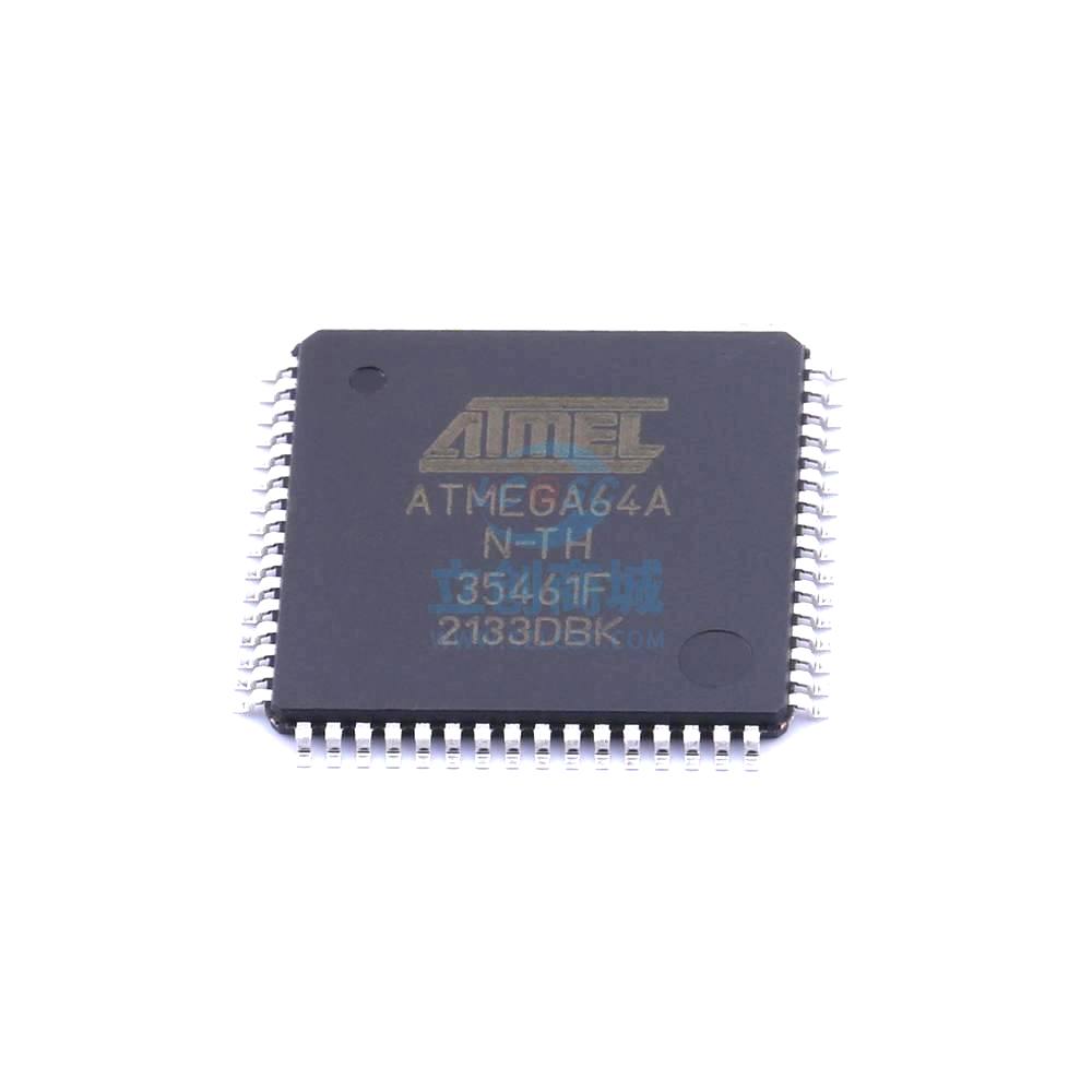 1 Pcs Microcontroller (MCU/MPU/SOC) ATMEGA64AAN TQFP-64(14x14) ATMEGA64A-AN