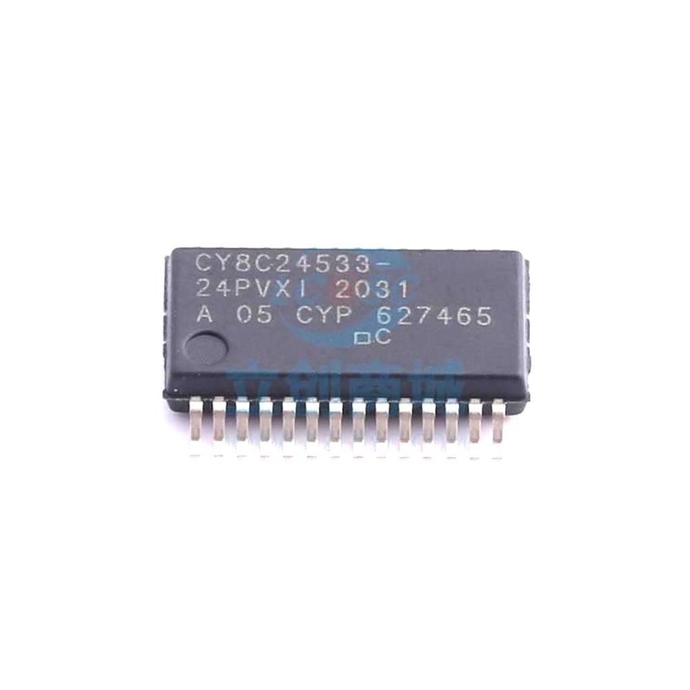 1 Pcs CY8C24533-24PVXI SSOP-28 - CY8C24533-24PVXI