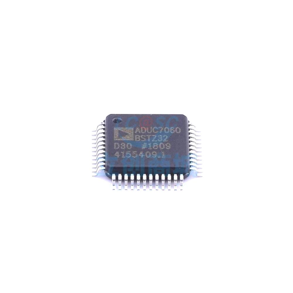 1 Pcs ADUC7060BSTZ32 LQFP-48_7x7x05P 16/32-Bit 10MHz 32kB ADUC7060BSTZ32