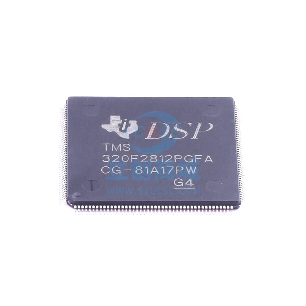 1 Pcs TMS320F2812PGFA LQFP-176_24x24x05P 32-Bit 150MHz 256KB (128K x 16) TMS320F2812PGFA