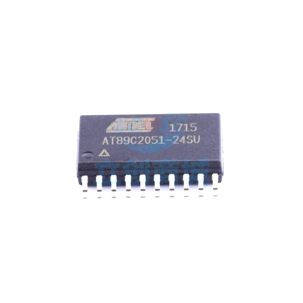 1 Pcs AT89C2051-24SU SOIC-20_300mil 8-Bit 24MHz 2KB AT89C2051-24SU