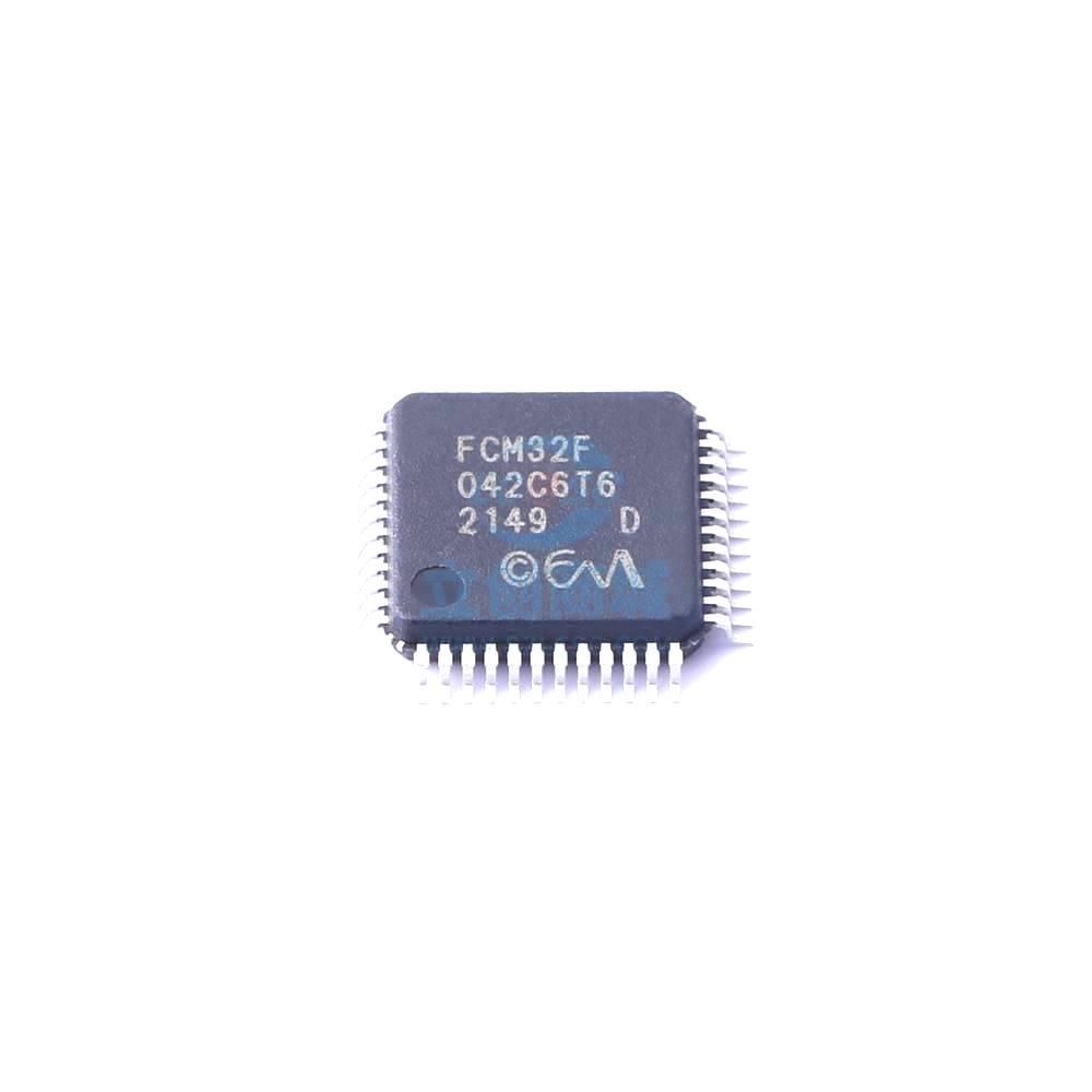 1 Pcs Microcontroller (MCU/MPU/SOC) 32BitMCU LQFP48 FCM32F042C6T6