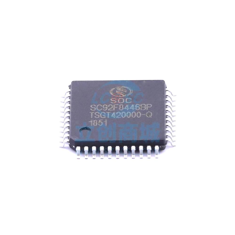 1 Pcs Microcontroller (MCU/MPU/SOC) SC92F8446BP44R LQFP-44 SC92F8446BP44R