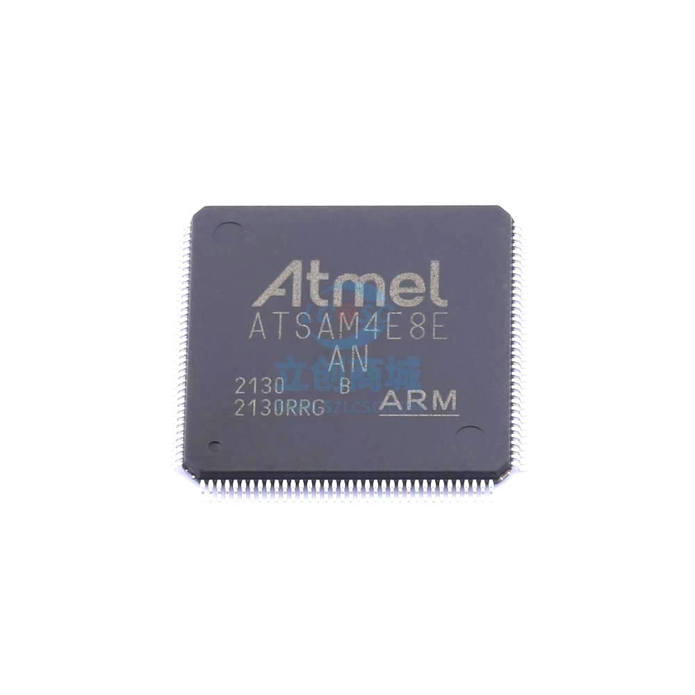 1 Pcs Microcontroller (MCU/MPU/SOC) ATSAM4E8EBAN LQFP-144 ATSAM4E8EB-AN