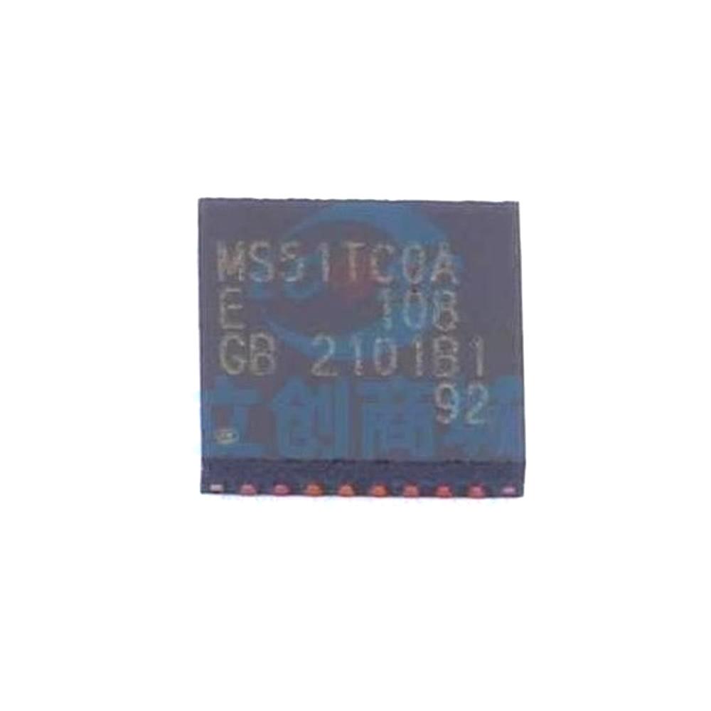 1 Pcs Microcontroller (MCU/MPU/SOC) MS51TC0AE QFN-33 MS51TC0AE