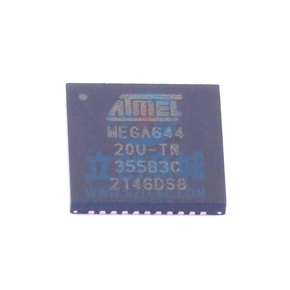 1 Pcs Microcontroller (MCU/MPU/SOC) ATMEGA64420MUR VQFN-44(7x7) ATMEGA644-20MUR