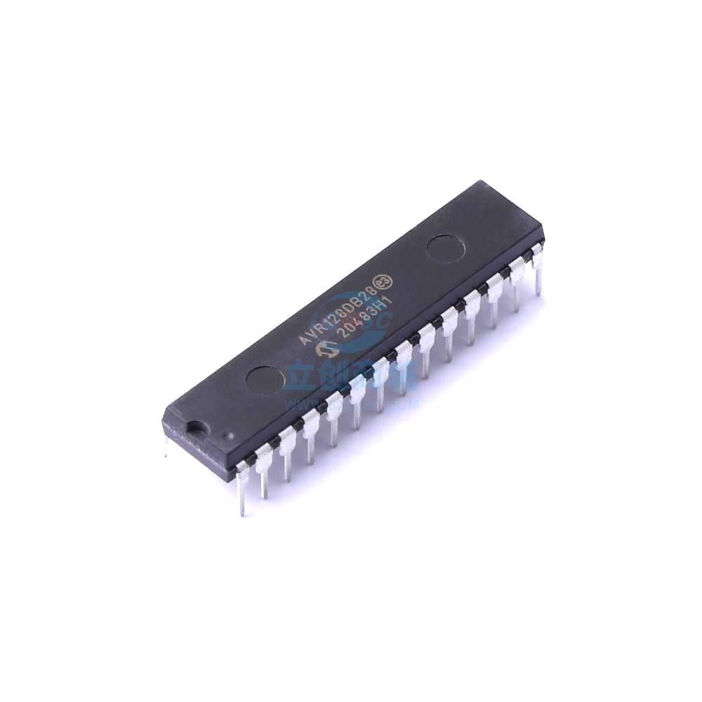 1 Pcs Microcontroller (MCU/MPU/SOC) AVR128DB28E/SP SPDIP-28 AVR128DB28-E/SP