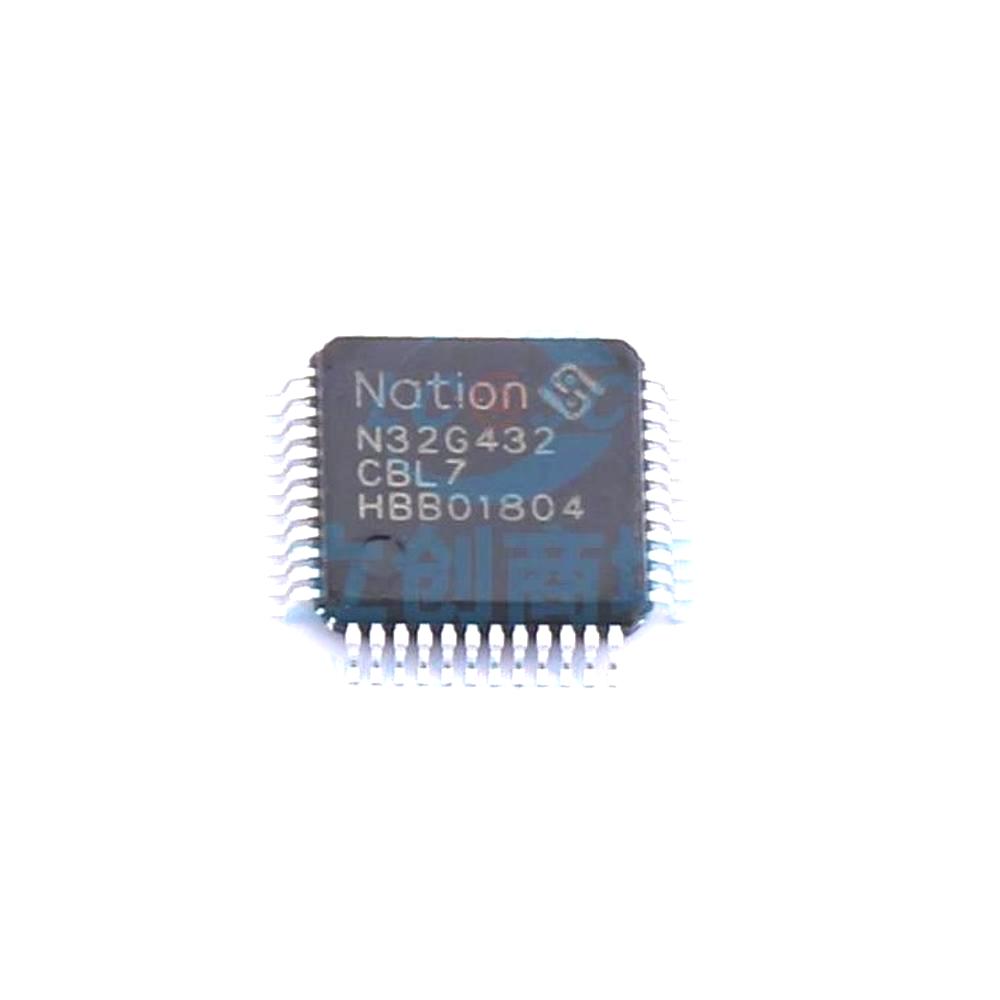 1 Pcs Microcontroller (MCU/MPU/SOC) N32G432CBL7 LQFP-48 N32G432CBL7