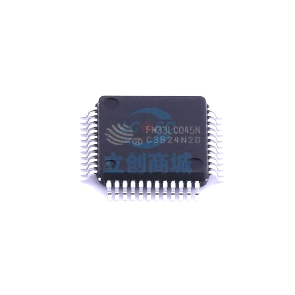 1 Pcs Microcontroller (MCU/MPU/SOC) ARMCortex-M0, 1.8V-5.5V, low power consumption, 32-bit LQFP-48 FM33LC045N