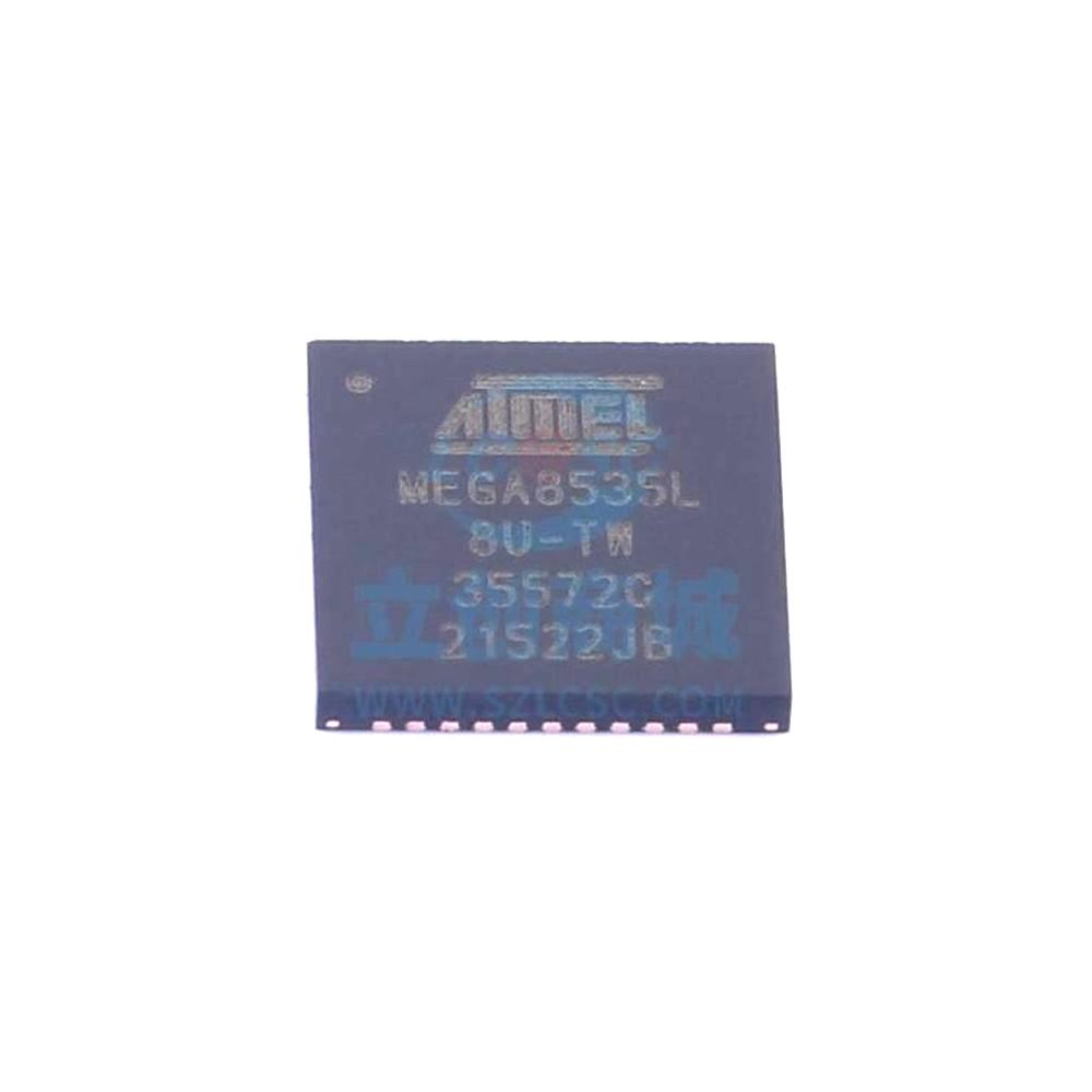 1 Pcs Microcontroller (MCU/MPU/SOC) ATMEGA8535L8MU VQFN-44(7x7) ATMEGA8535L-8MU