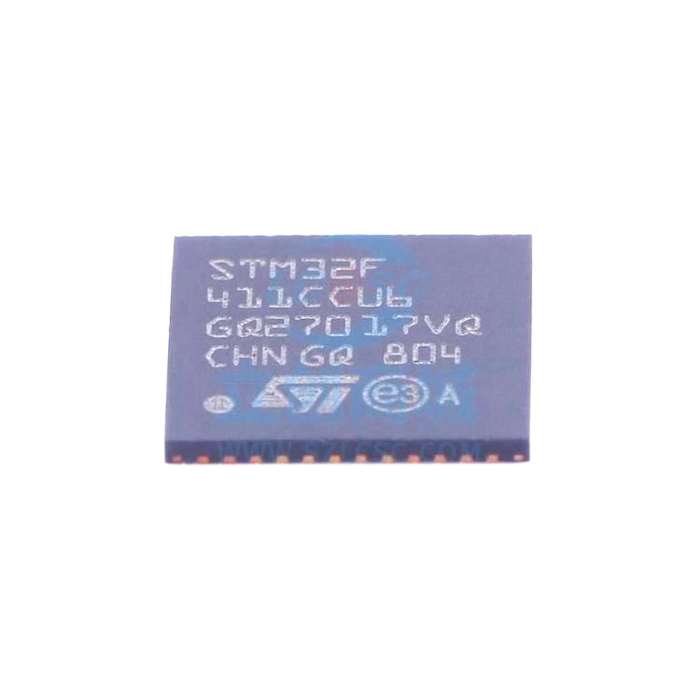 1 Pcs STM32F411CCU6TR UFQFPN-48 32-Bit 100MHz 256KB STM32F411CCU6TR