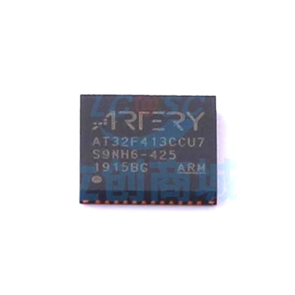 1 Pcs Microcontroller (MCU/MPU/SOC) AT32F413CCU7 QFN-48 AT32F413CCU7