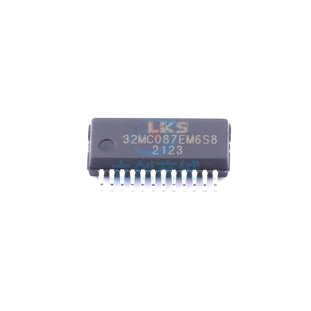 1 Pcs Microcontroller (MCU/MPU/SOC) LKS32MC087EM6S8 SSOP-24 LKS32MC087EM6S8