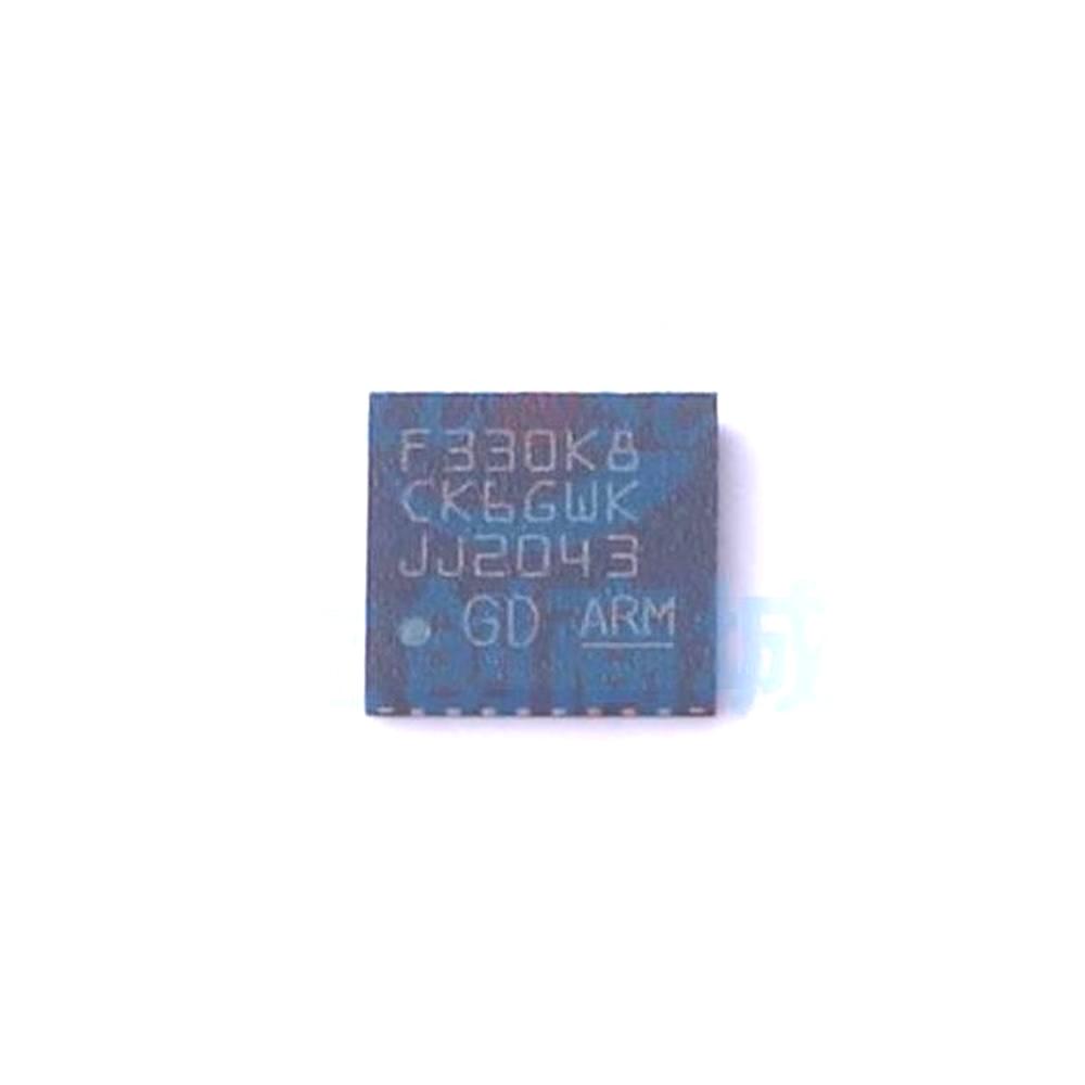 1 Pcs Microcontroller (MCU/MPU/SOC) GD32F330K8U6 QFN-32 GD32F330K8U6