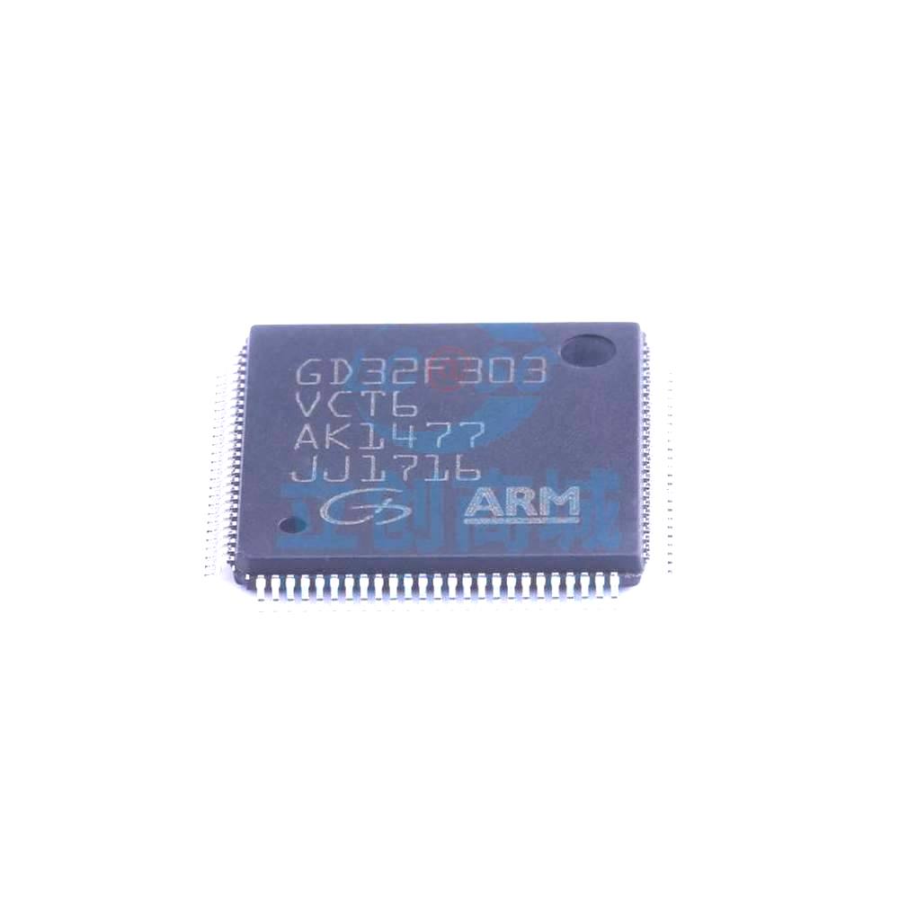 1 Pcs Microcontroller (MCU/MPU/SOC) GD32F303VCT6 LQFP-100_14x14x05P GD32F303VCT6