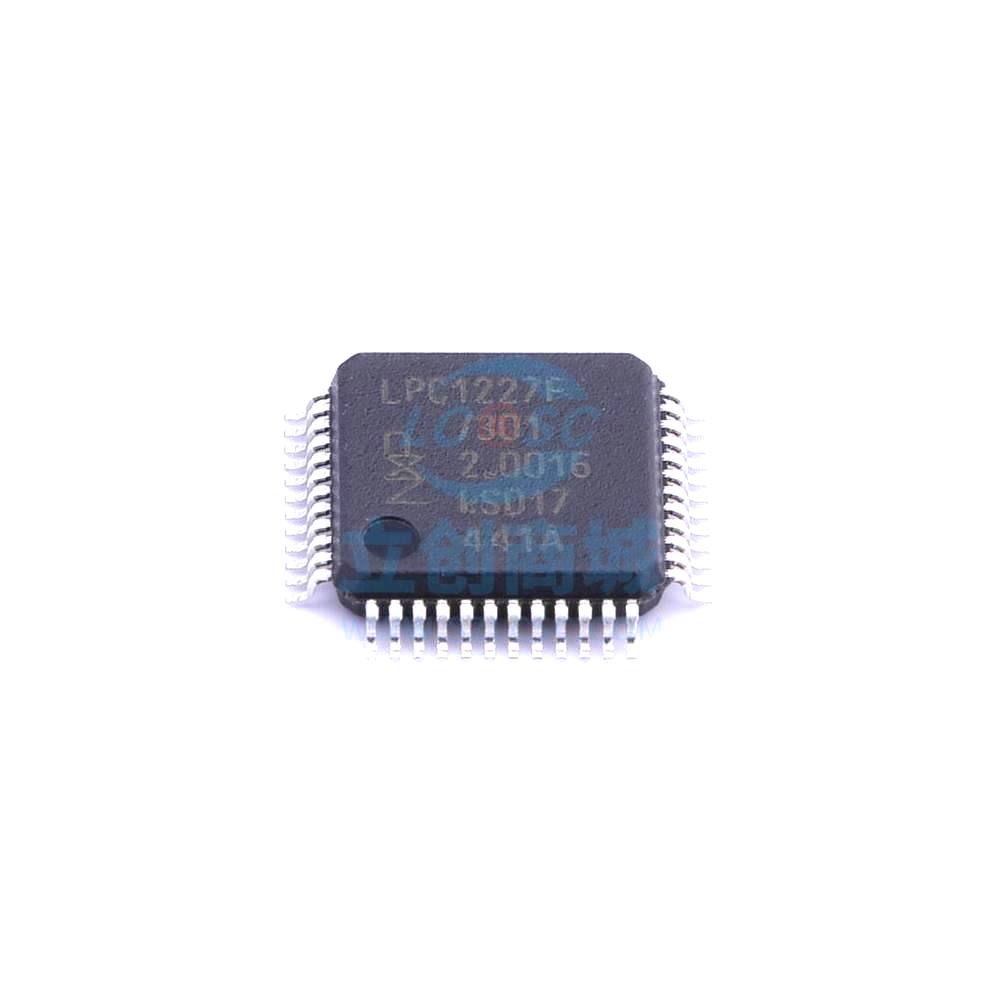 1 Pcs LPC1227FBD48/301,1 LQFP-48_7x7x05P 32-Bit 45MHz 128KB LPC1227FBD48/301,1